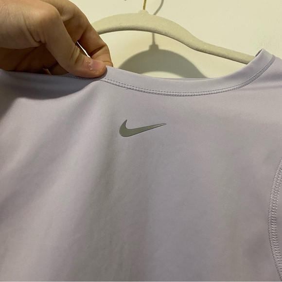 Nike Aeroadapt Lavender Cropped Athletic Top XXL - Picture 5 of 9